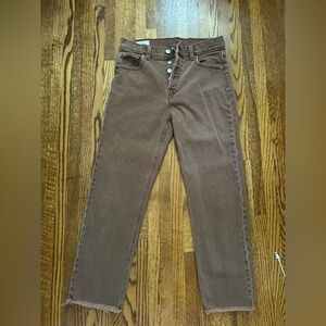 Brown Gap jeans